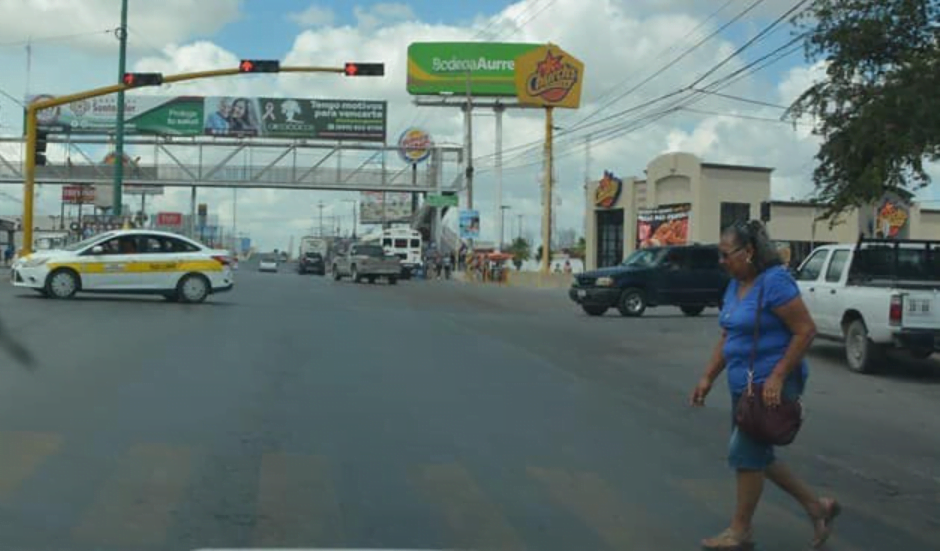 Incrementan accidentes en Reynosa por no utilizar puentes peatonales