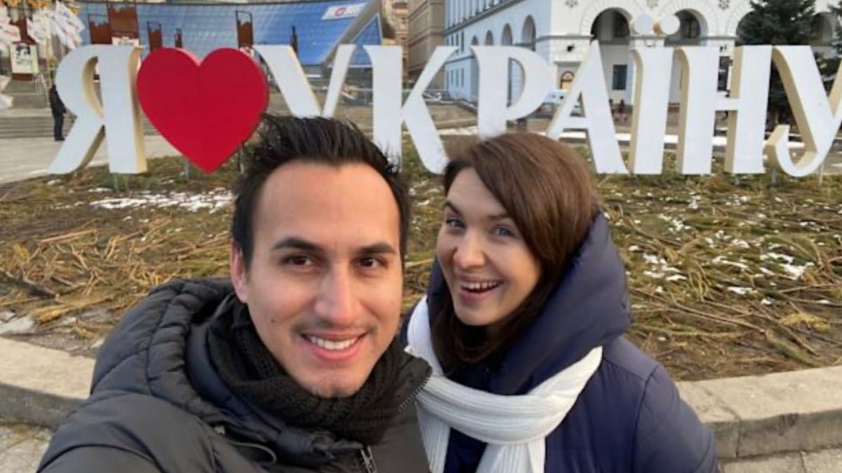 Tras ataque ruso, joven tamaulipeco huye de Ucrania junto a su esposa embarazada