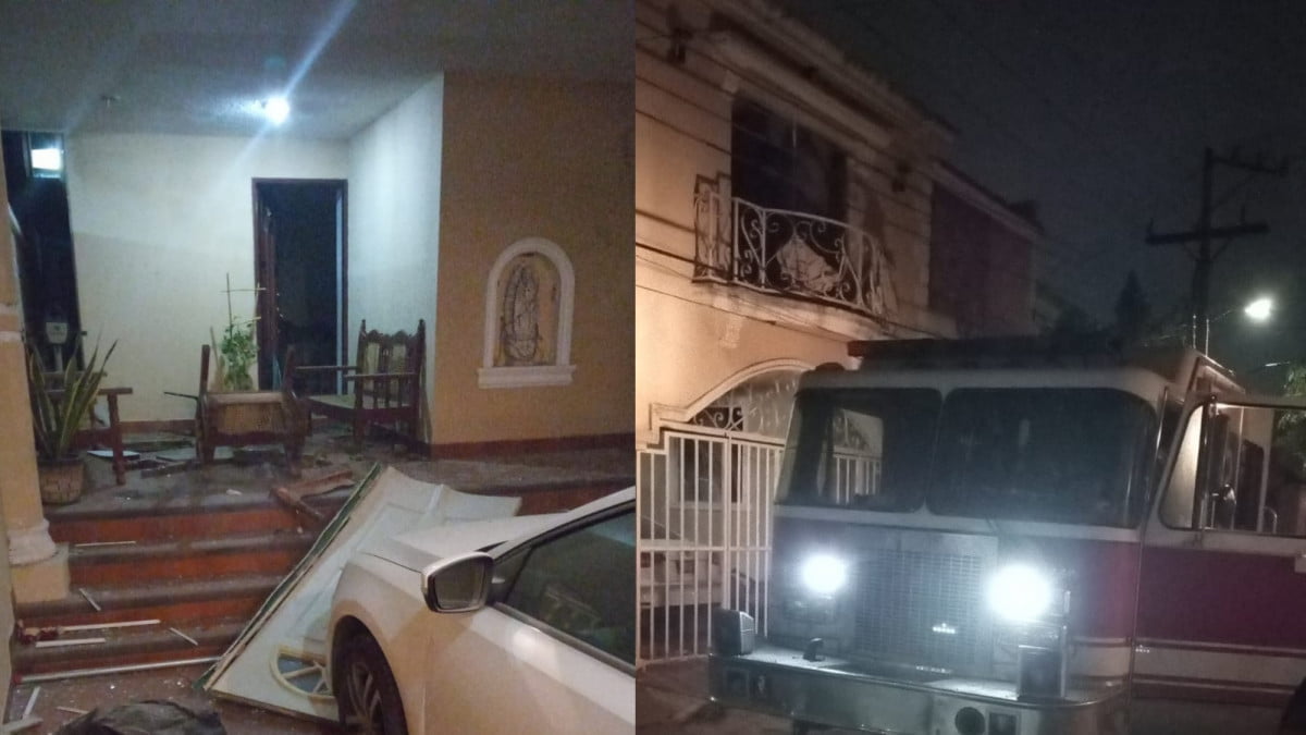 Mujer y su hijo terminan con quemaduras tras explosión de gas en Cd. Madero