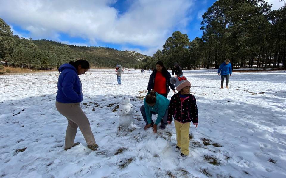 Después de 5 años, Tamaulipas registra su primera nevada: temperaturas debajo de los 4°C