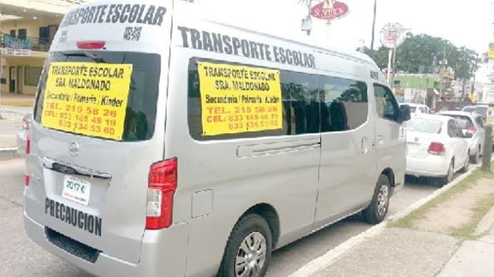 Sigue sin reactivarse el transporte escolar en la zona sur de Tamaulipas