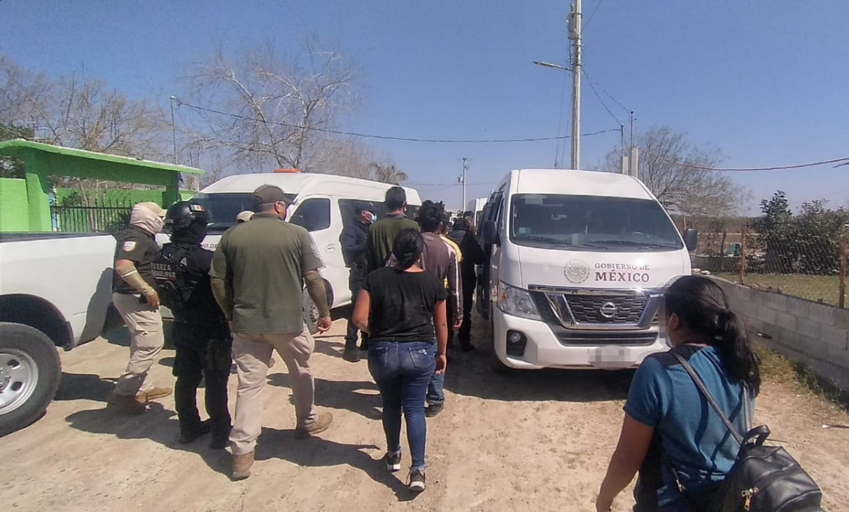 Aseguran en Camargo a 23 migrantes centroamericanos