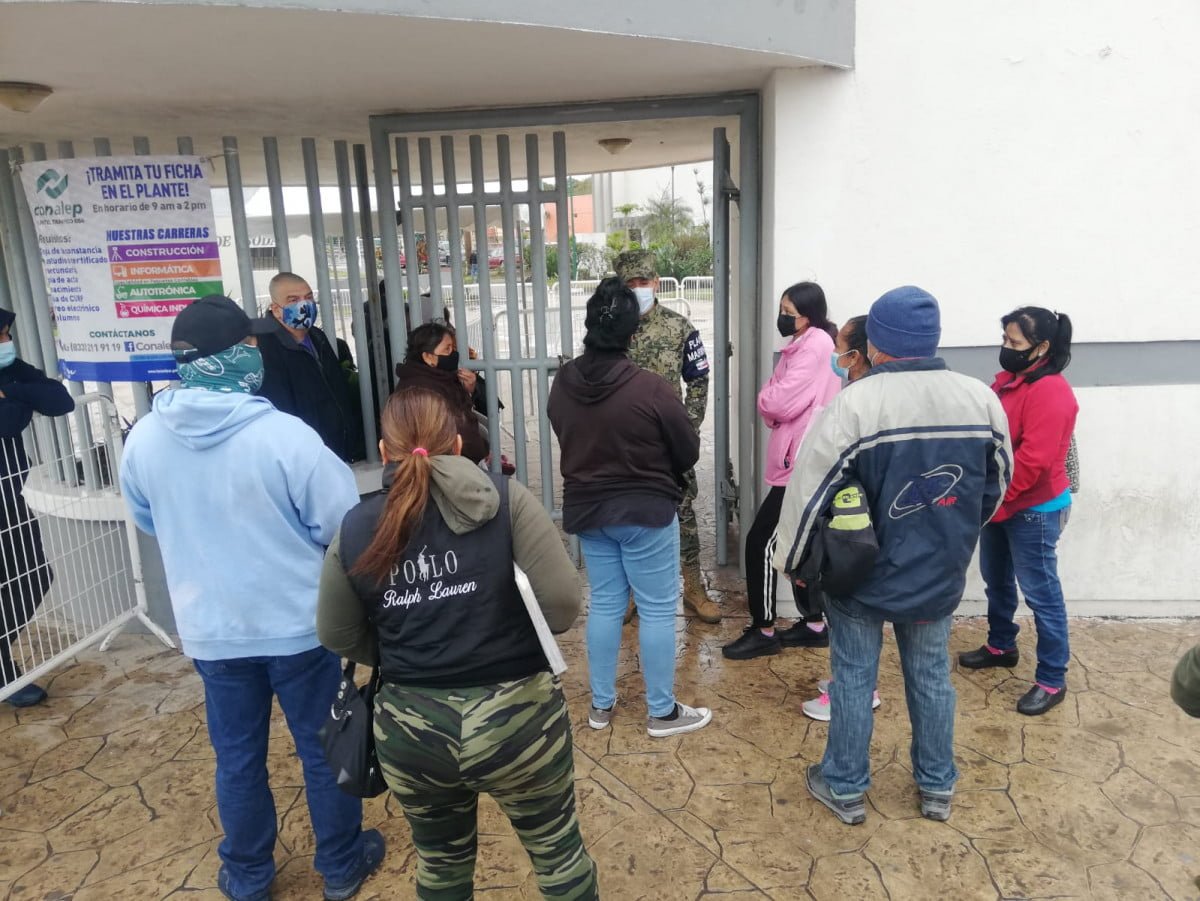 Se acaban vacunas anticovid en Tampico y Madero, muchos se quedan sin recibir su vacuna