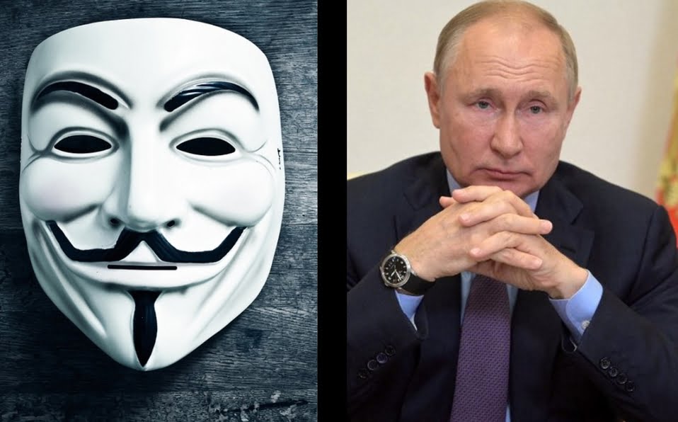 Anonymous le declara la guerra cibernética a Rusia