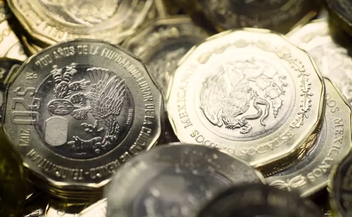 Moneda de 20 pesos mexicanos es galardonada por su innovador diseño