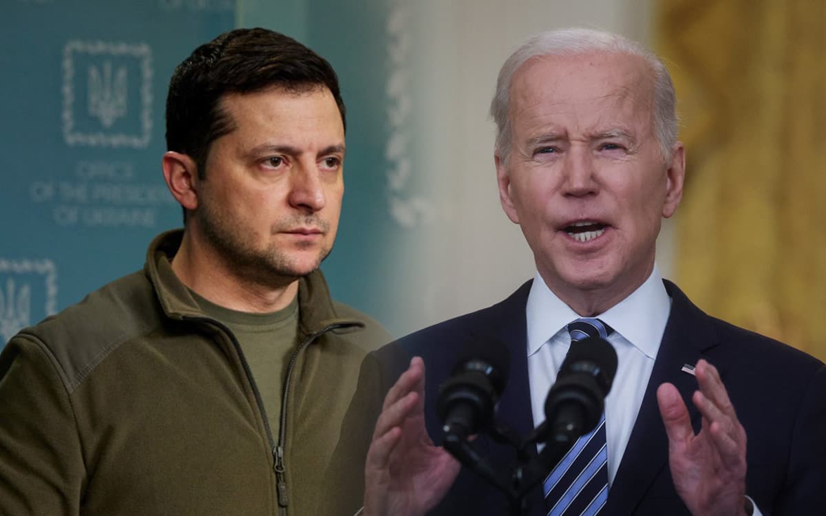 Hablan Volodimir Zelensky y Joe Biden; esto fue lo que conversaron