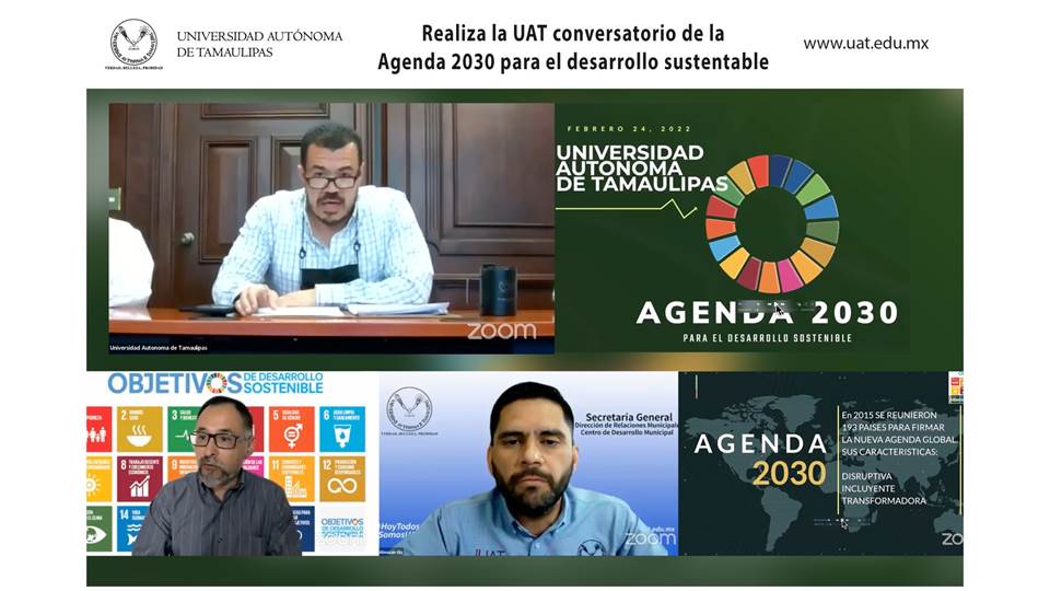 Realiza la UAT conversatorio de la Agenda 2030 para el Desarrollo Sostenible