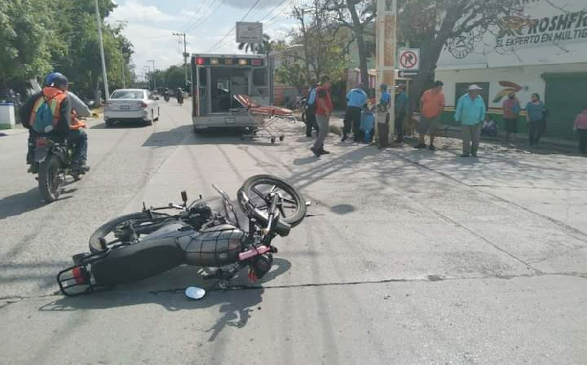 Conductor choca a motociclista y culpa a Google maps