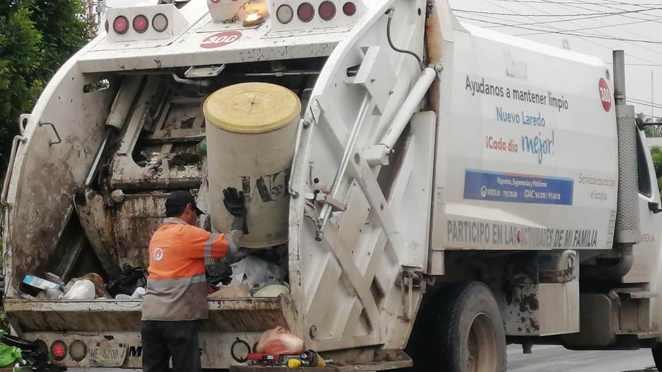 Suspenden recolección de basura industrial y comercial en Nuevo Laredo