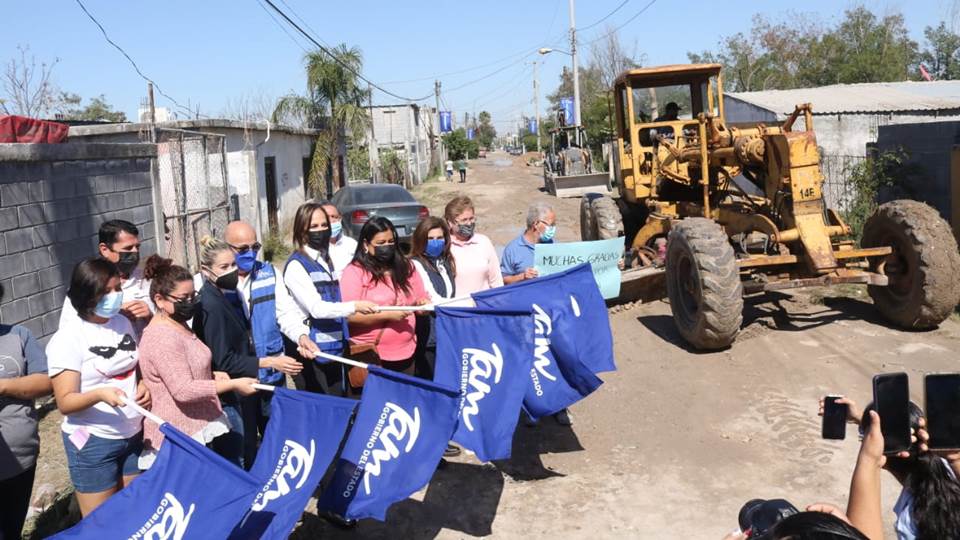 Construye GOB TAM, en Reynosa más obras de pavimentación