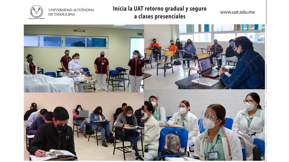 Inicia UAT el retorno gradual y seguro a las clases presenciales