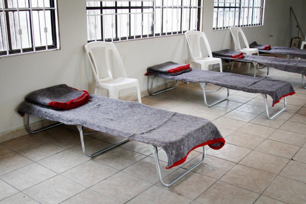 Refuerzan medidas sanitarias para evitar casos de Covid en refugio de Altamira