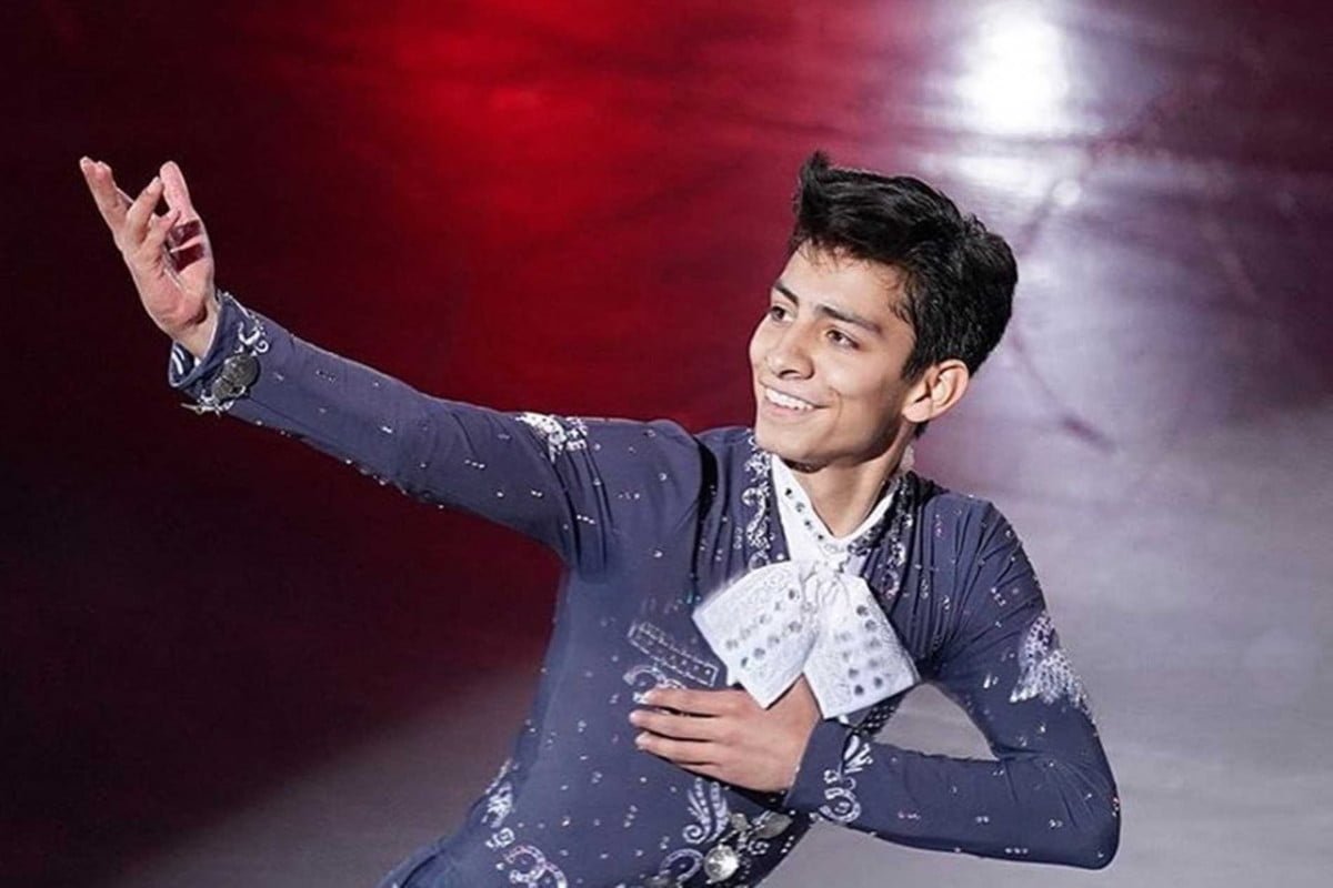 AMLO le desea éxito a Donovan Carrillo en la final del patinaje artístico de invierno.