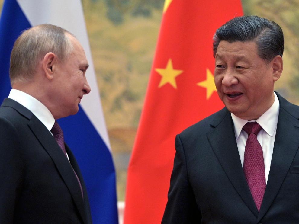 Putin le dice al presidente chino que esta dispuesto a negociar con Ucrania