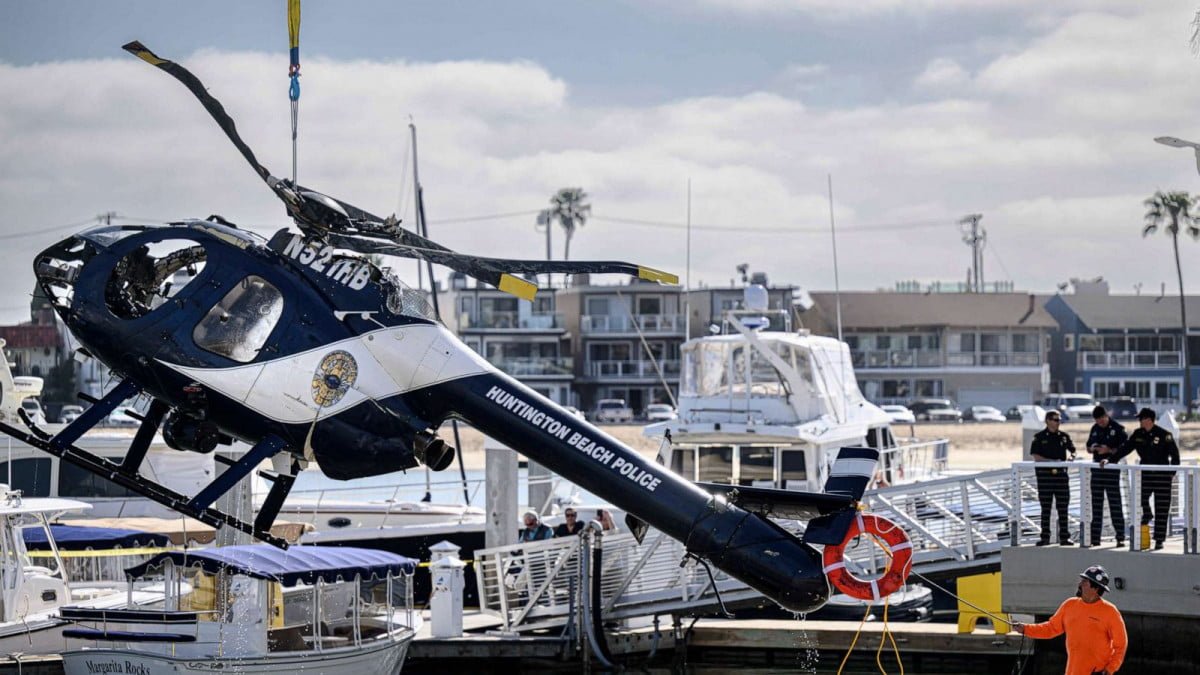 Dos helicópteros se desploman en playas diferentes dejando un muerto y varios heridos