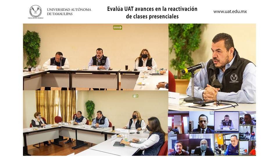 Evalúa UAT avances en la reactivación de clases presenciales