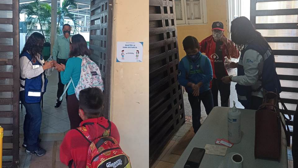 Refuerzan Programa de Sanitización en Escuelas de Tampico