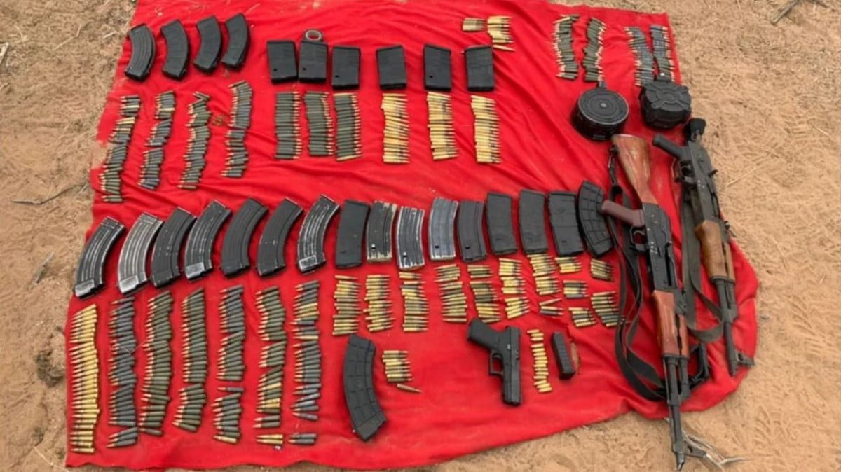 Aseguran armas largas, cargadores y cartucho de alto calibre en Reynosa