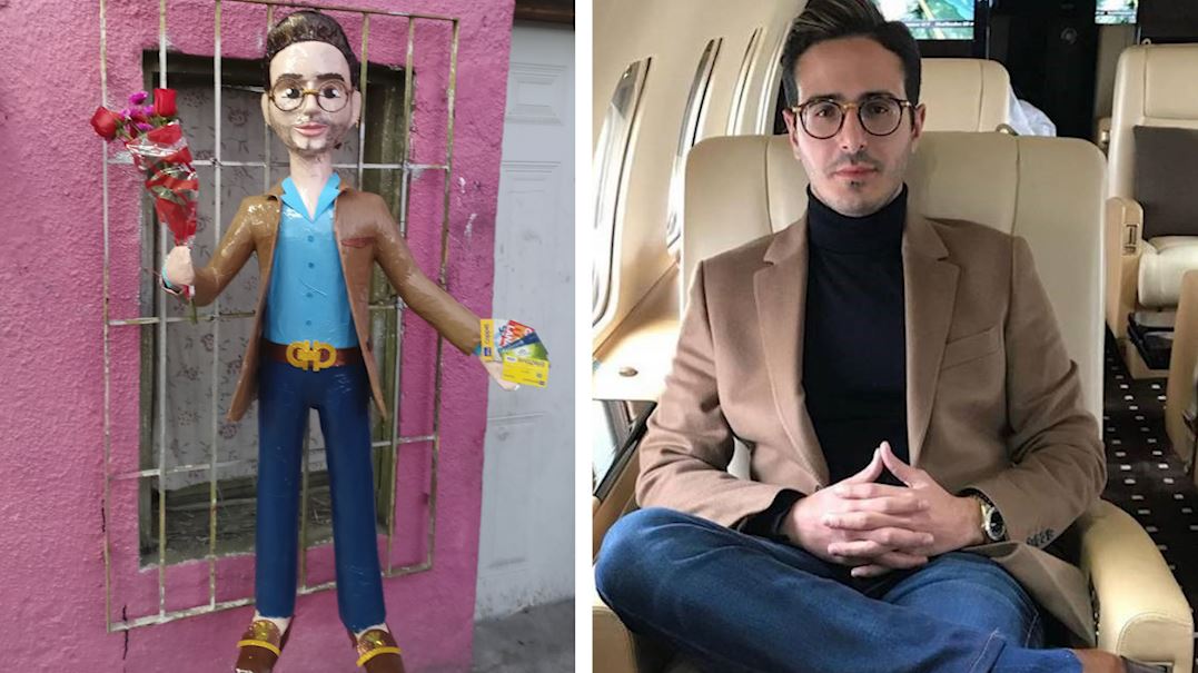 Crean piñata de la serie de Netflix “El Estafador de Tinder”