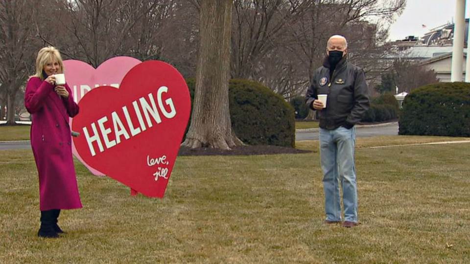 Festeja Joe Biden «San Valentín» con amoroso mensaje a su esposa