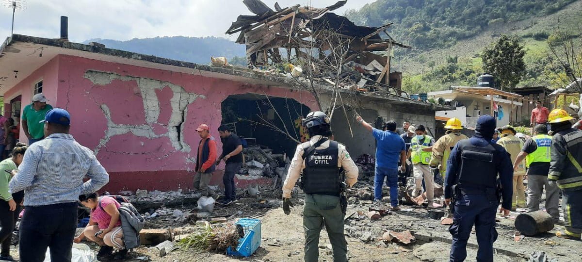Explosión de pirotecnia en Veracruz deja 6 muertos y un herido