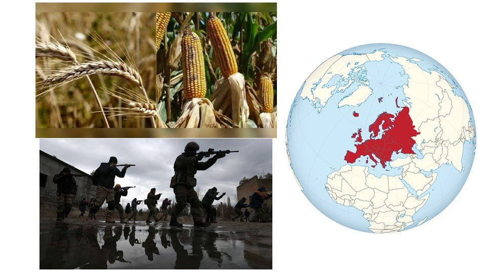 En alto riesgo suministro de alimentos en Europa, África y Asia por conflicto en Ucrania