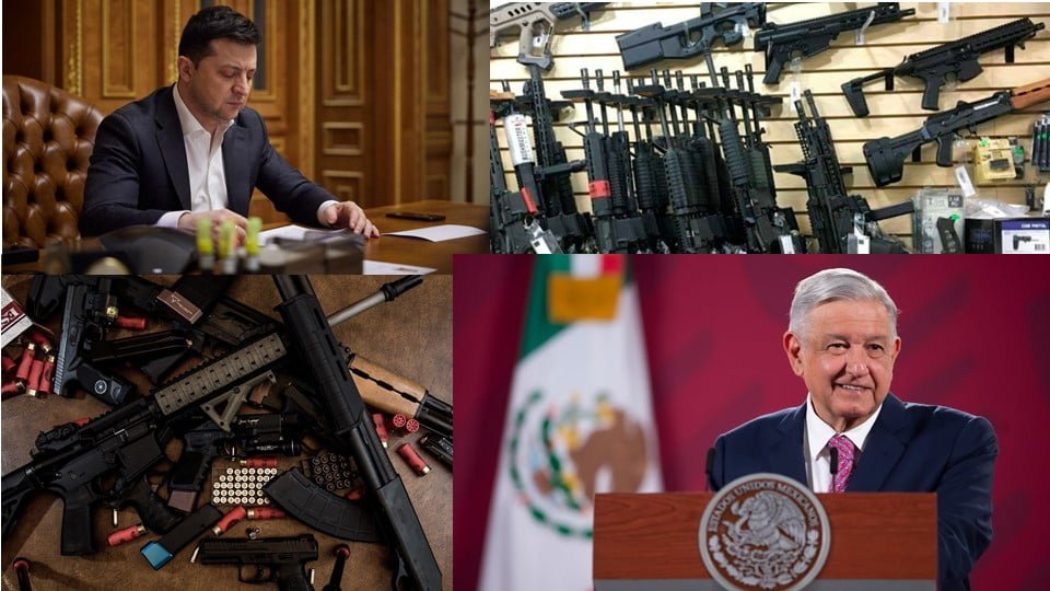 Ucrania pide urgentemente armamento a México para hacerle frente a Rusia