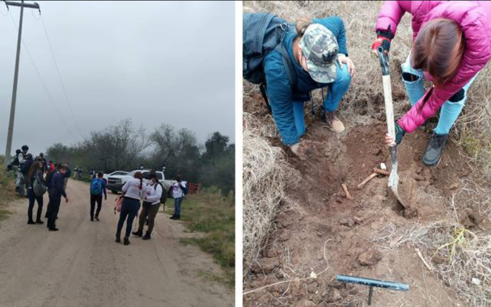 Realizan búsqueda de restos humanos en Reynosa