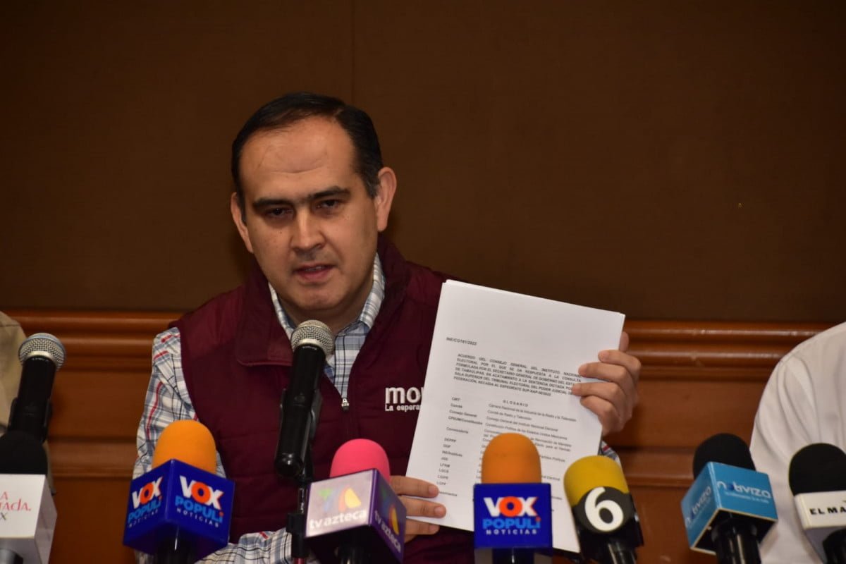 Denuncia Delegado de MORENA contubernio entre el INE y gobierno Estatal