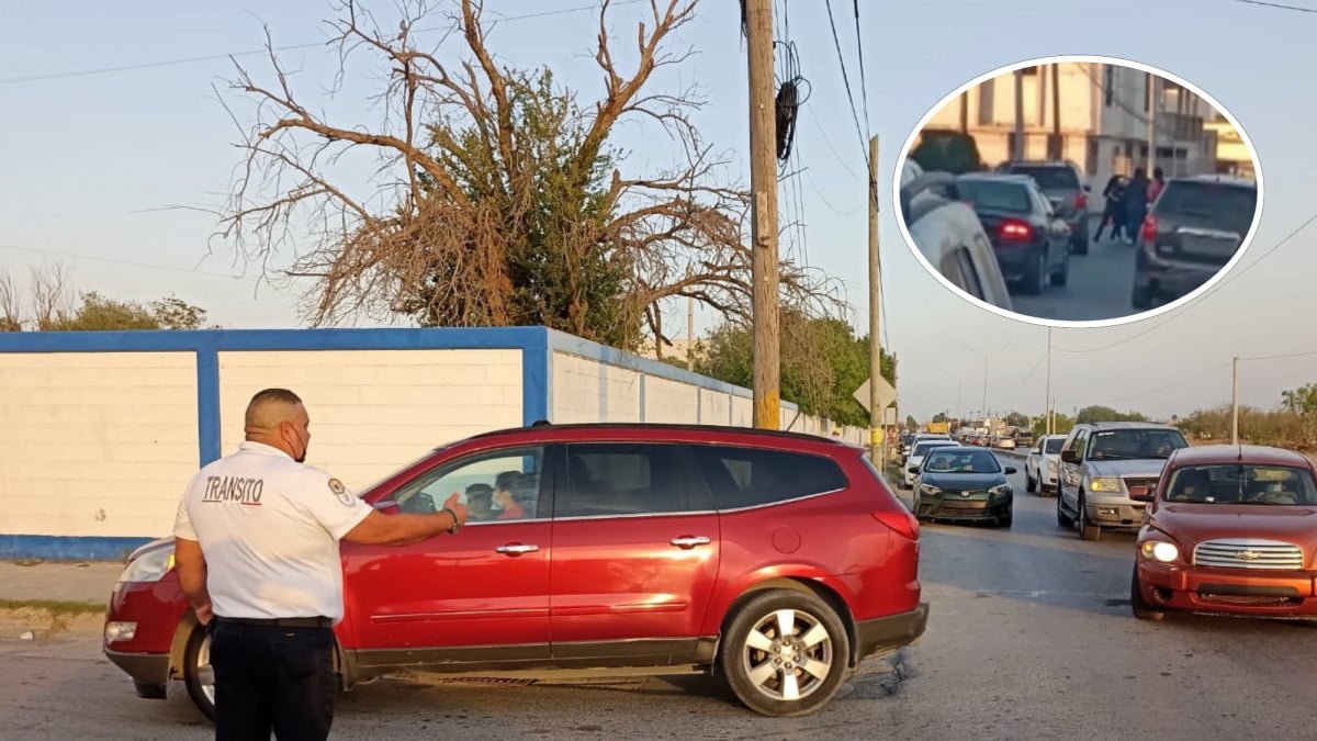 Establecen operativos viales tras pleito de dos madres de familia por estacionamiento