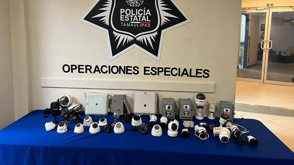 Desmantelan en Reynosa red de videovigilancia usada por la delincuencia