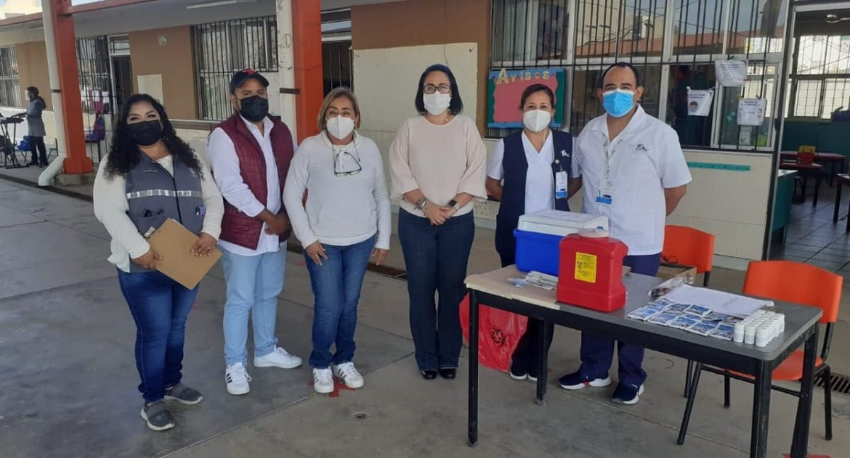 Da inicio programa de vacunación para niños y niñas en Ciudad Madero