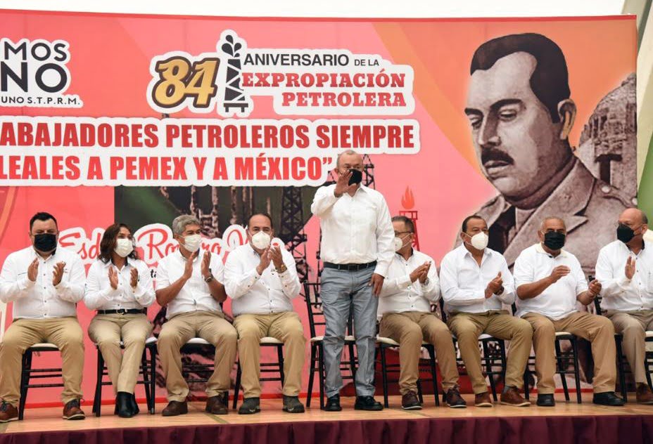 Conmemoran el 84 aniversario de la Expropiación Petrolera