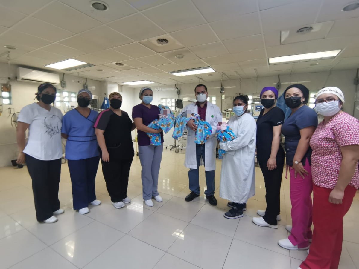 Sorprende nacimiento múltiple en Hospital General Regional de Ciudad Madero