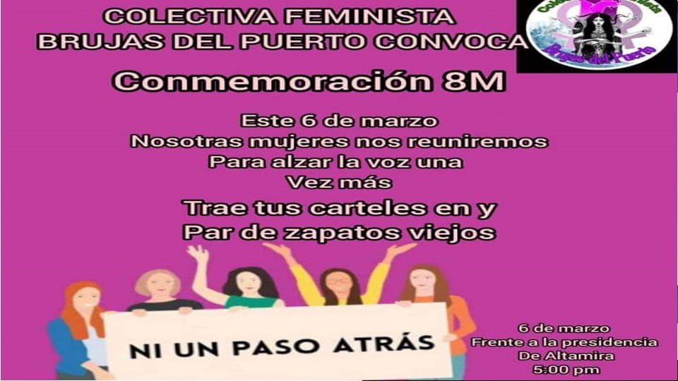 Colectivo Feminista exigirá creación del instituto de la Mujer en Altamira