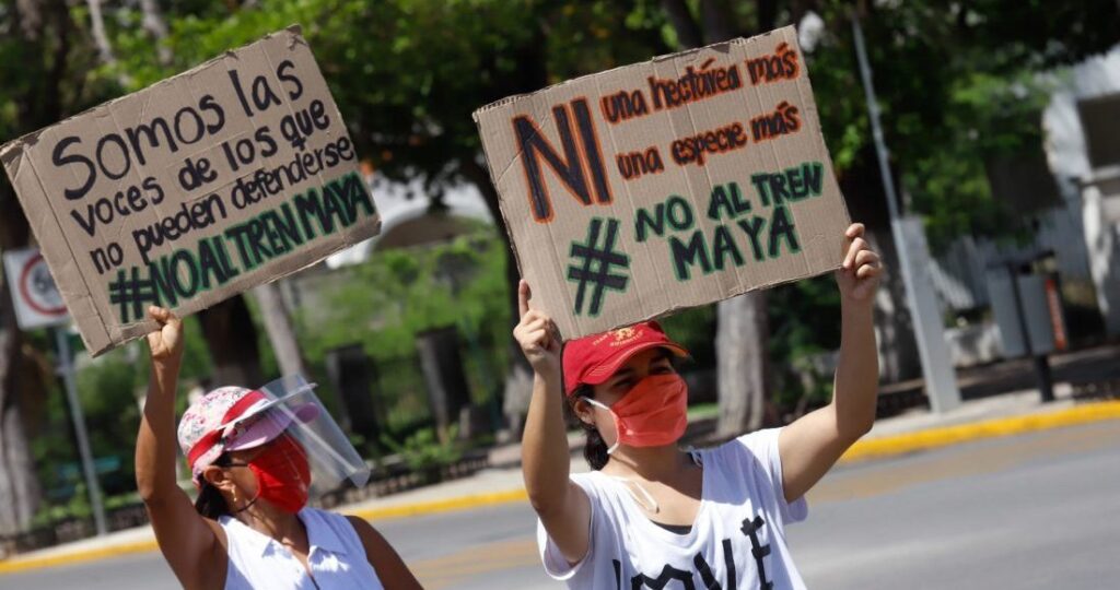 Decenas de artistas forman parte de la nueva campaña en contra del Tren Maya 