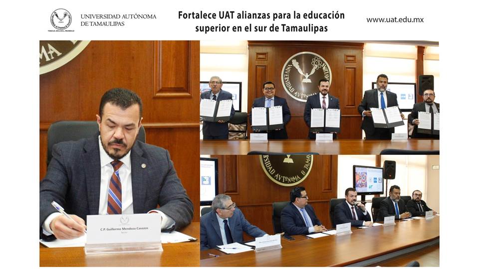 Fortalece UAT alianzas para el desarrollo de la educación superior en el sur de Tamaulipas