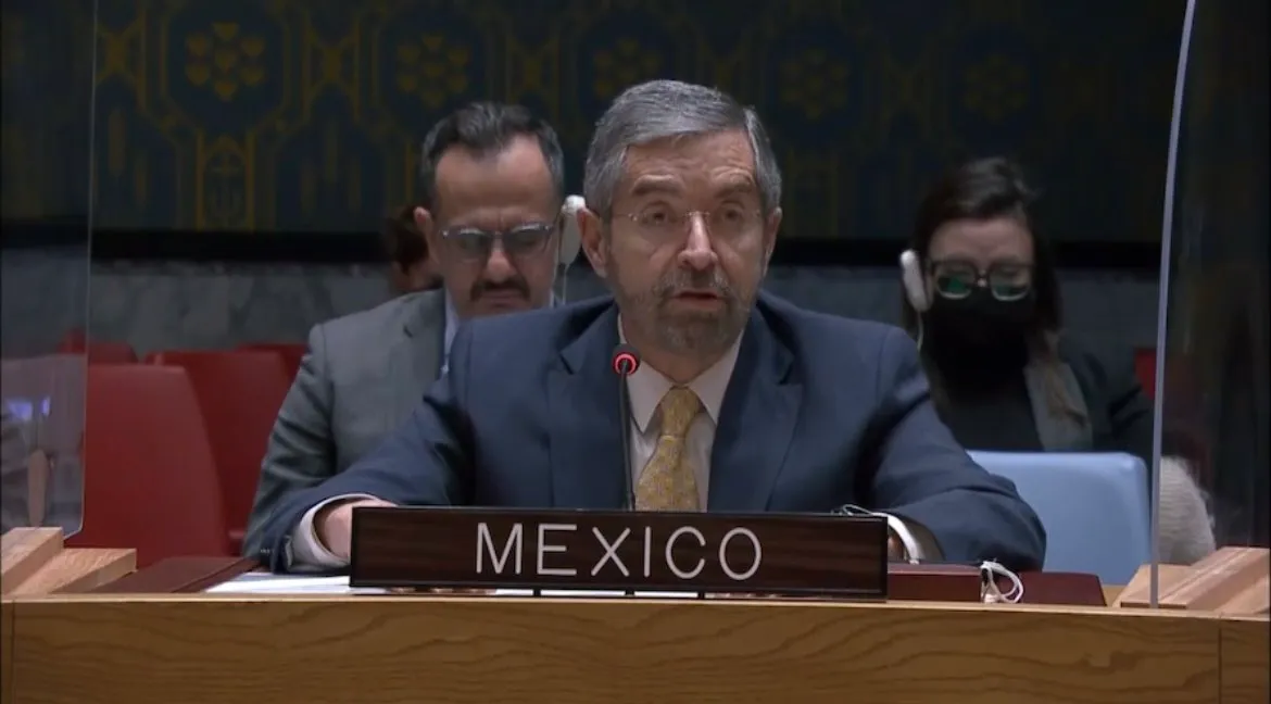México pide ante ONU proteger a la población civil en Ucrania