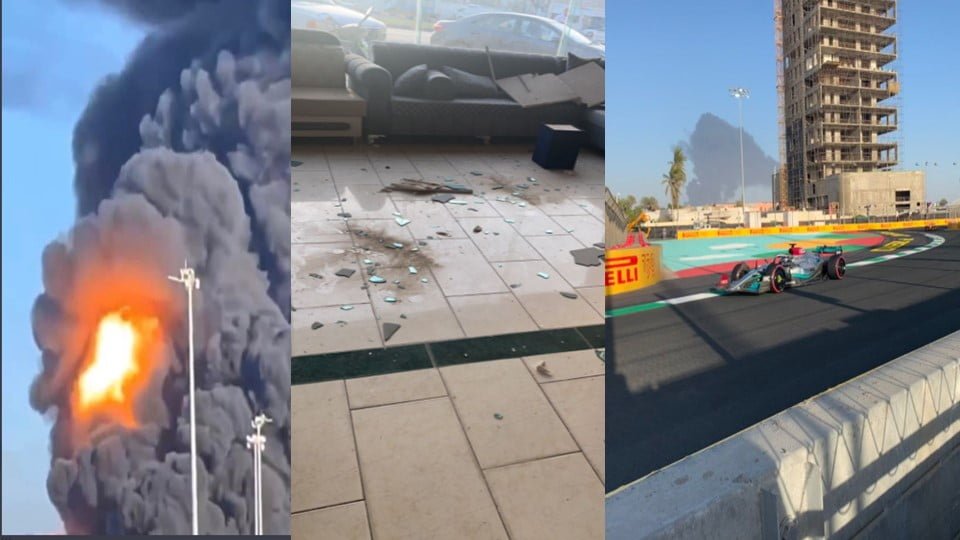 Reportan atentado con misil en instalación petrolera de Arabia Saudita  