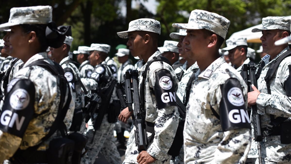 Tamaulipas dentro de los 10 estados con mas elementos de la Guardia Nacional