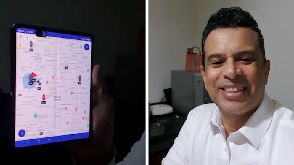 Alcalde presenta app para monitorear camiones recolectores de basura