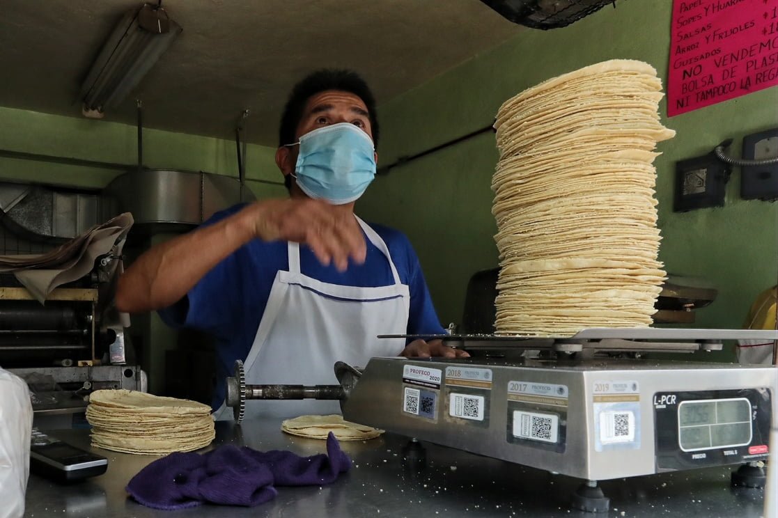 Sube nuevamente el precio de la tortilla, esta vez alcanza los 24 pesos