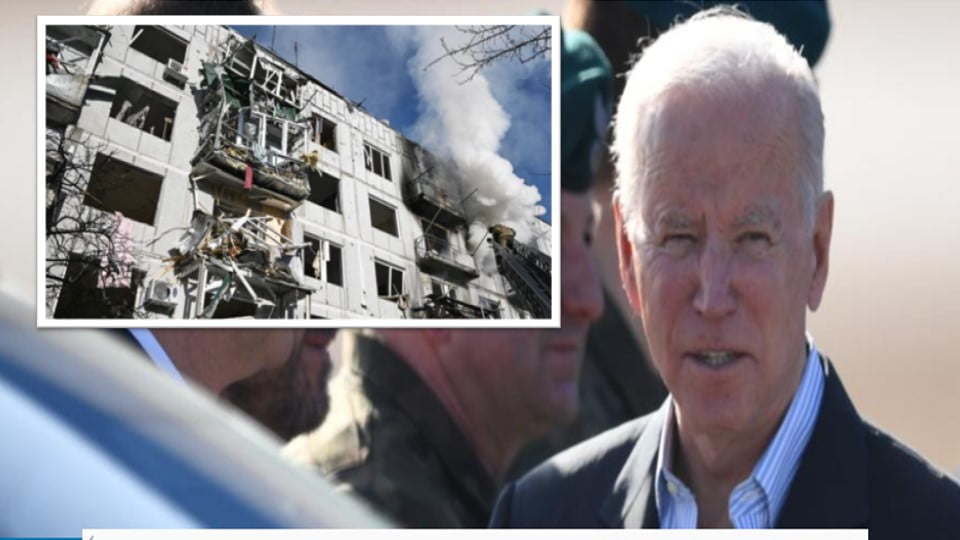 Joe Biden visita frontera con Ucrania, le impiden “ver la guerra con sus propios ojos”