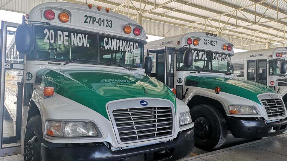 Descartan aumento a transporte público en Nuevo Laredo