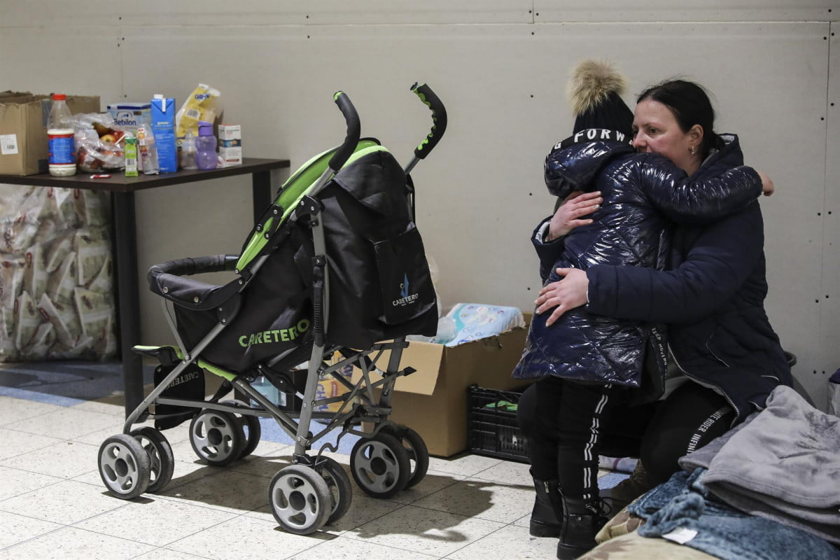 Medio millón de niños huyo de Ucrania como refugiados, según Unicef