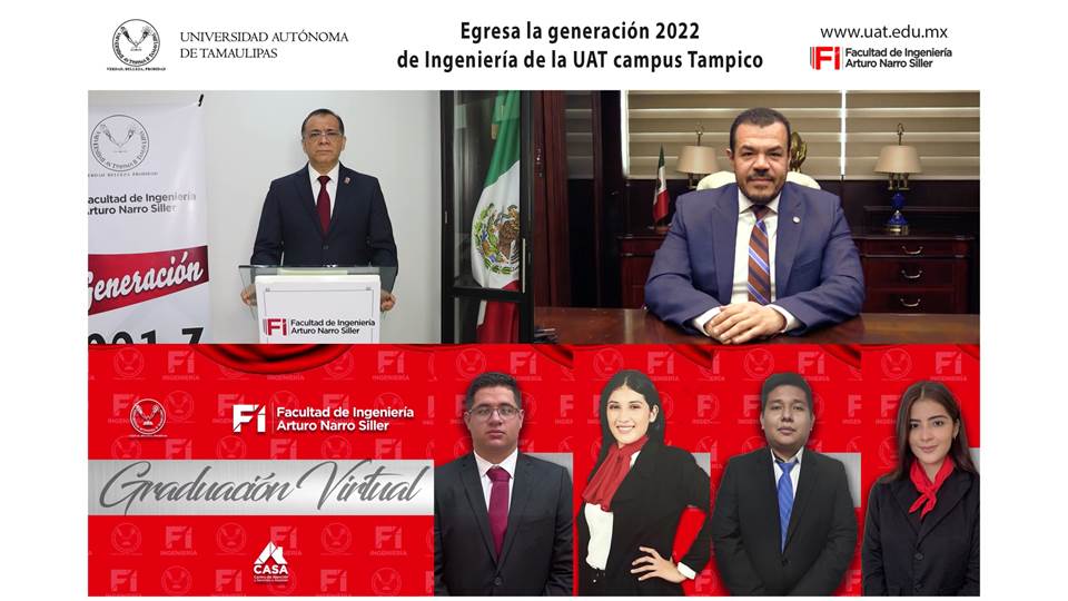 Egresa la generación 2022 de Ingeniería de la UAT Campus Tampico