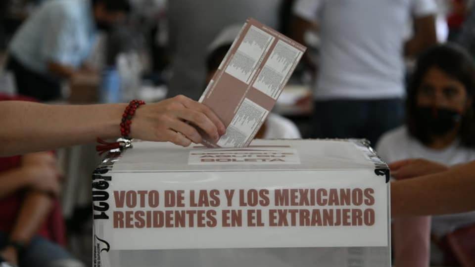 Cierra registro para votar desde el extranjero