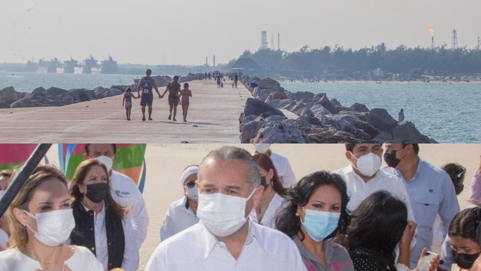 Prevén gran afluencia turística en Playa Miramar para Semana Santa