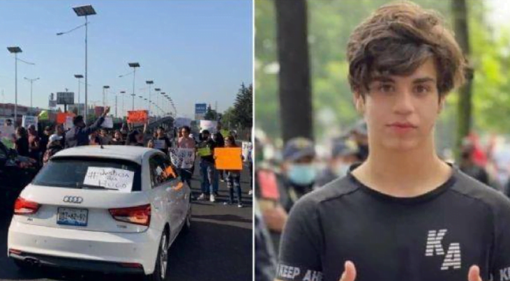 Tras asesinato de joven Hugo Carbajal, familiares bloquean Periférico durante 12 horas