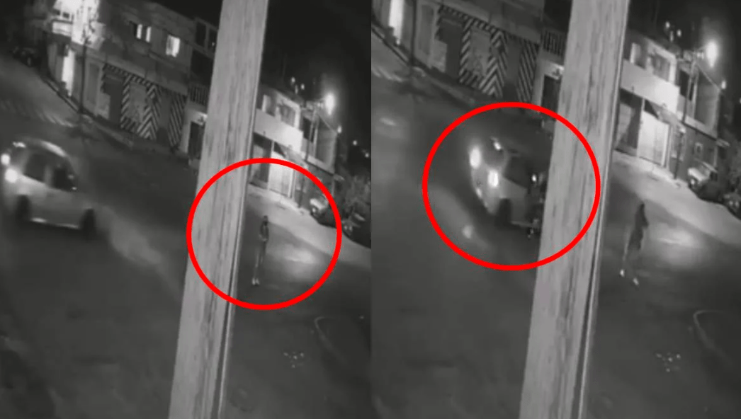 Captan en video presunto intento de secuestro en calles de Nuevo León